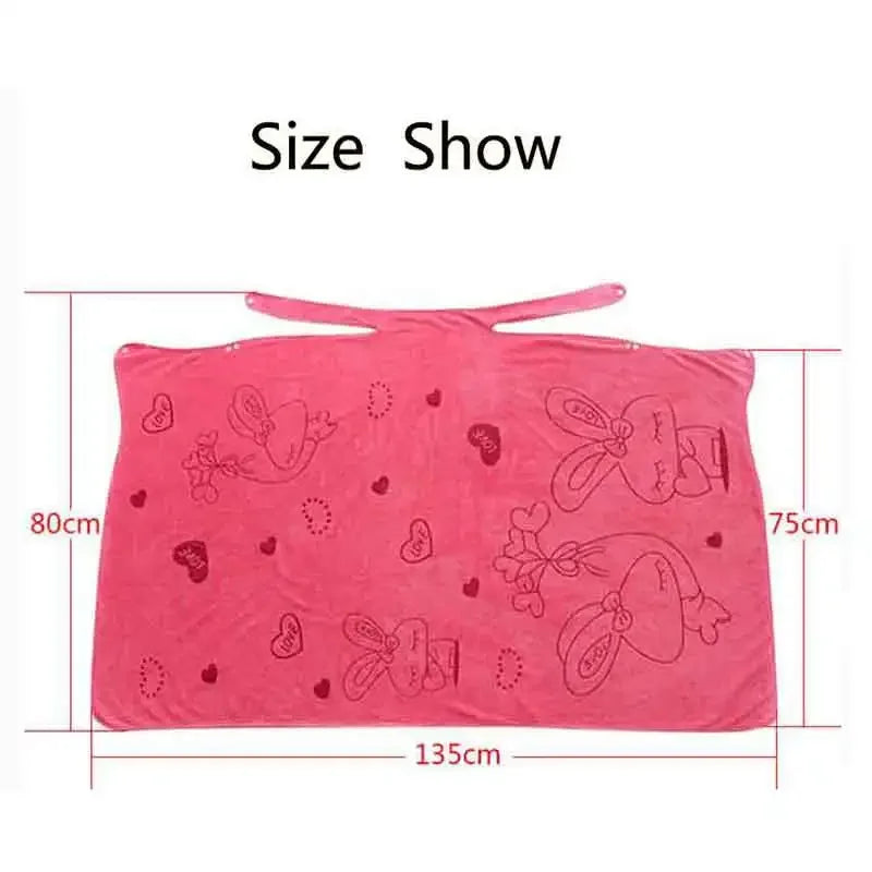 1Pc Women Quick Dry Magic Bathing Towel Spa Bathrobes Wash Clothing Sexy Wearable Microfiber Beach Towels Bathrooms Towel Zpaxo