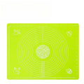 Non-Stick Silicone Baking Mat for Pizza, Bread & Pastry Dough Silicone Baking Mat Zpaxo GREEN 50x40cm