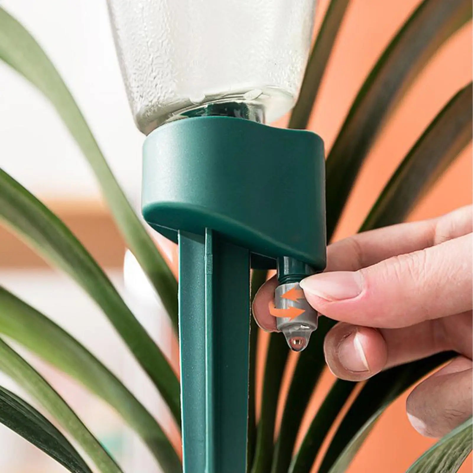 6-Pack Self-Watering Drip Irrigation Spikes | Auto Plant Feeder Drip Irrigation Spikes Zpaxo