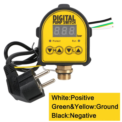 0-10 Bar 1 2'' Interface 220V Digital Automatic Air Pump Water Oil Zpaxo