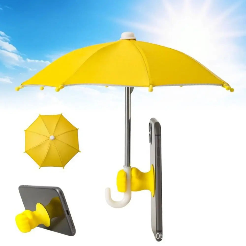 Suction Cup Holder Mini Phone Umbrella Anti-reflective Screen Zpaxo