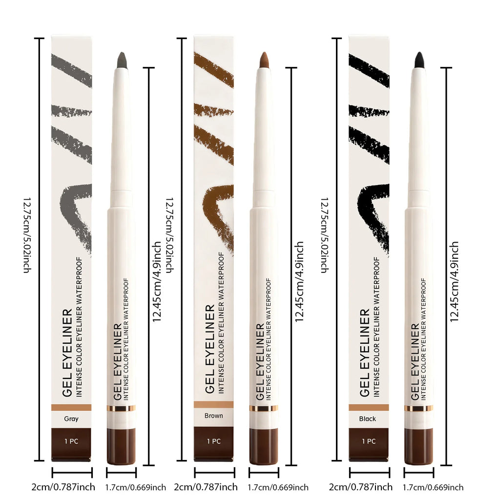 Waterproof Matte Eyeliner Pencil – Long-Lasting & Quick Dry Eyeliner Pencil Zpaxo