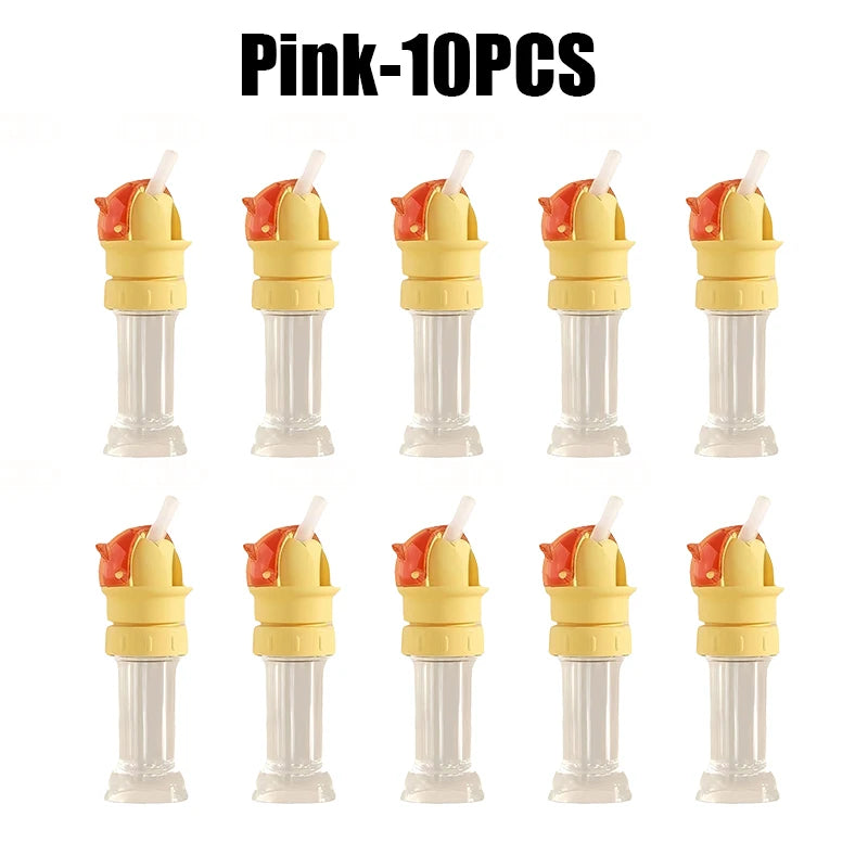 Baby-friendly Universal Straw Lid Includes Converter Water Bottles