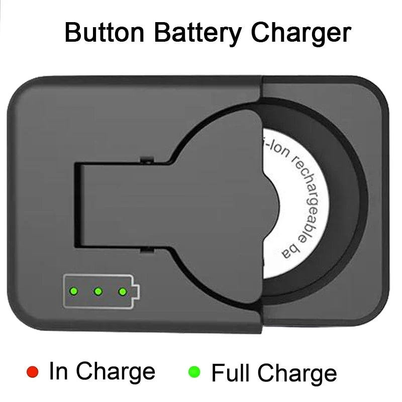 Button Battery Universal Charger Smart Type-C Rechargeable Lithium LIR2016 LIR2025 LIR2032 LIR2450 Mini Protable Battery Charger Zpaxo
