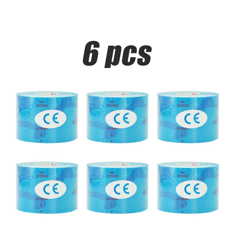 Kinesiology Tape Elastic Athletic Knee Support – 1/2/6 Pack