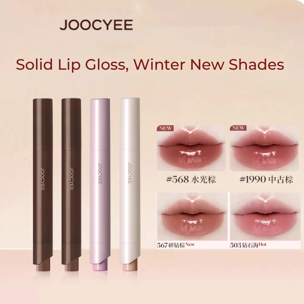 Joocyee Lasting Glossy Melting Balm Solid Lip Gloss Lipstick Rouge Zpaxo