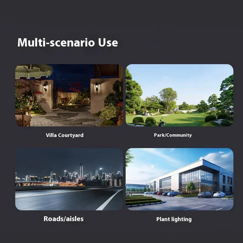 Solar Wall Light Motion Sensor & Remote Control – IP44 LED