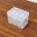 Jewelry Storage Boxes Set 4/12/15/30 Grids Multifunctional Storage Box DIY Craft Accessories Craft Storage Bead Organizer Box Zpaxo 4 Grids