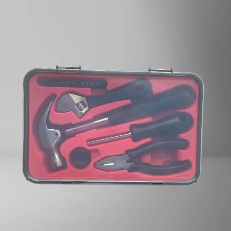 Home Hardware Toolbox Complete House Decoration Tool Essential Zpaxo Set of 17