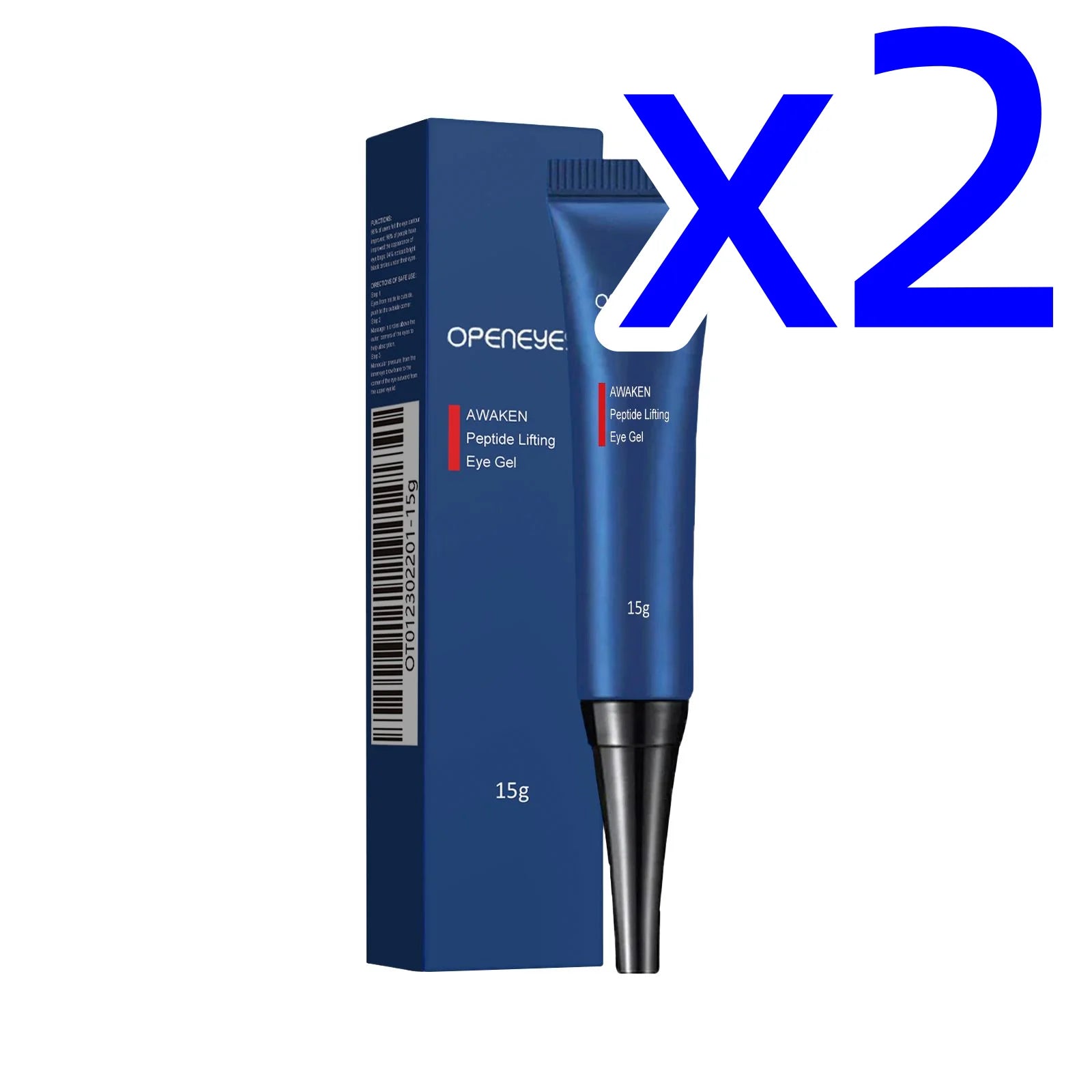 Retinol Eye Cream for Men – Bags, Dark Circles & Wrinkles Men's Eye Cream Zpaxo 15g Boxed X 2PCS