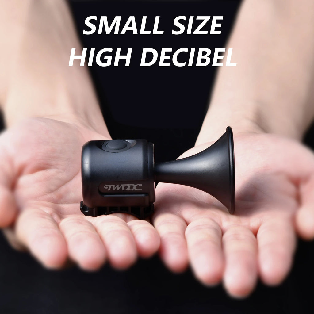 Bicycle Bell Ring Bike Electronic Loud Horn 120db Loud Safety Alarm Electric Waterproof Warning Bell Scooter Bicycle Accessories Zpaxo
