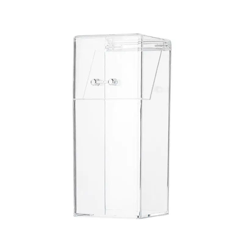 CM1pcs Transparent Mask Storage Box Cover Dust Mouth Nose Dust-proof