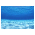 Aquarium Background Fish Tank Decoration Picture, PVC Self - Adhesive Poster Style Backdrop Decoration Paper Sticker Zpaxo 61x30cm