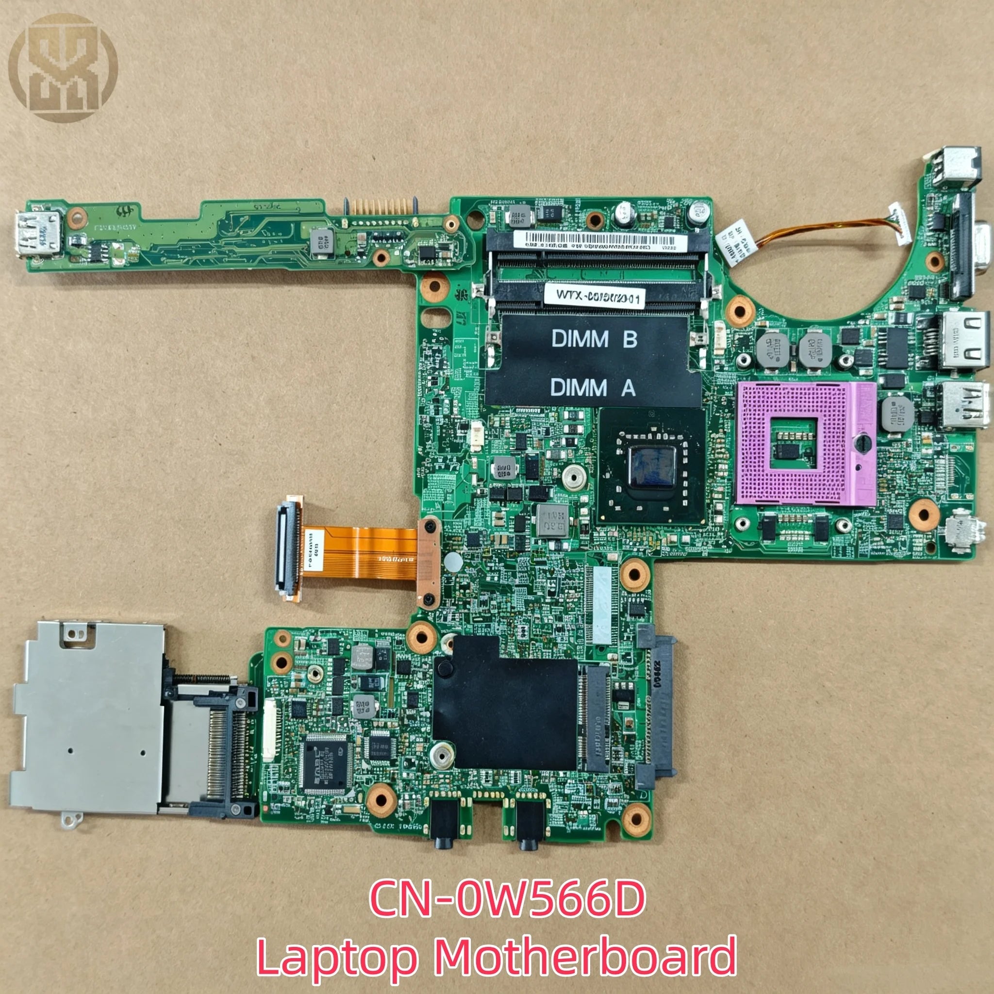 CN-0W566D 0W566D W566D 06253-4 Laptop Motherboard Dell Inspiron 1318
