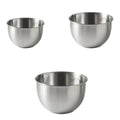 Mixing Bowl Kitchen Utensils Baking Accessory Space Saving Metal Bowl Serving Bowl for Kitchen Cakes Bread Soup Prepping Zpaxo 4.5L