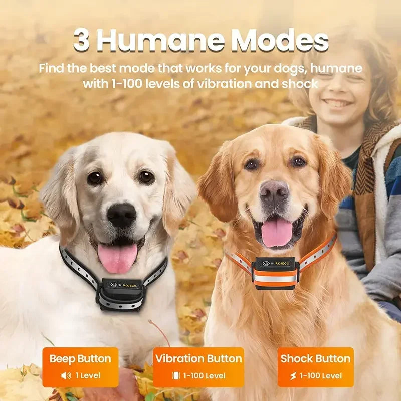 Zpaxo Dog Training Collar – Remote, Waterproof, 1000m Range