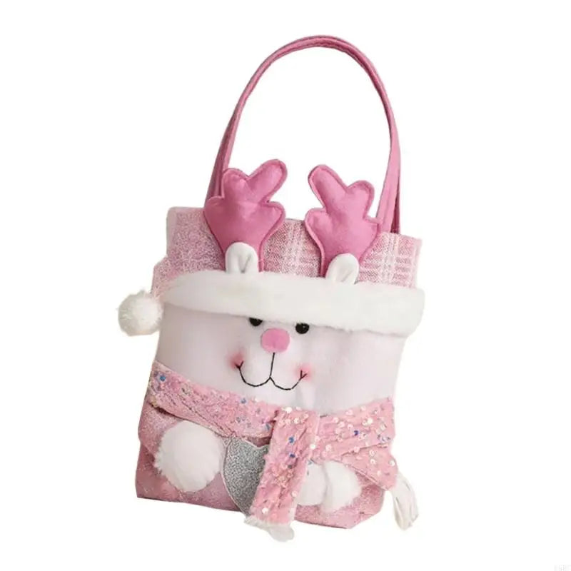 Christmas Supports Bag Cartoon Doll Candy Storage Lovely Holiday