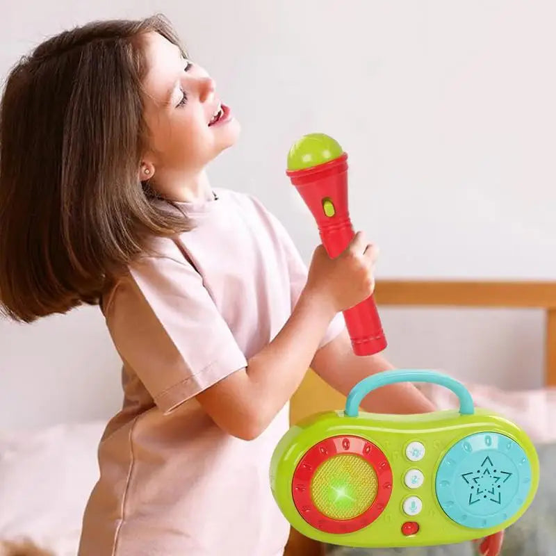 Microphone Toy Multi-functional Karaoke Speaker Singing Machine Zpaxo