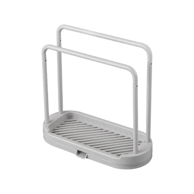 Sink Sponge & Rag Drain Rack – Kitchen Storage Basket Sink Storage Rack Zpaxo