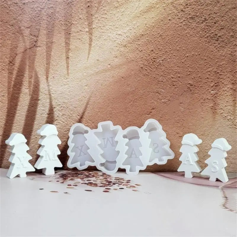 Christmas Tree Hat Molds Casting Silicone Mould Plasters
