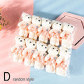 10Pcs/Lot Soft Stuffed Bear Plush Toys Mini Teddy Bear Dolls Toy Mini Bear Flower Bouquet Dolls DIY Flower Gifts Pendant Zpaxo champagne
