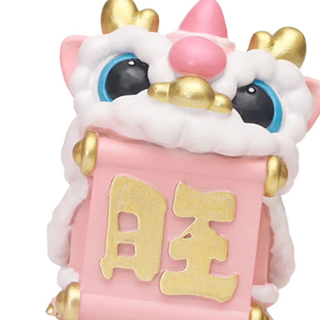 Chinese Lucky Lion Dance Figurine – Feng Shui Desktop Ornament Decorative Figurine Zpaxo