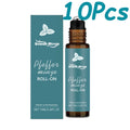 Peppermint Roll-On Essential Oil | Portable Fragrance & Massage Essential Oil Roll-On Zpaxo 100ml Boxed 10ml