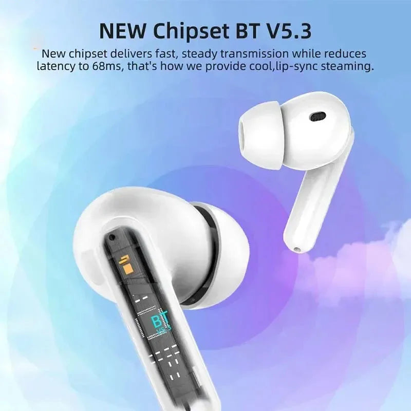 Wireless Earphones ANC+ENC Noise Cancellation Earbuds Bluetooth5 Ear