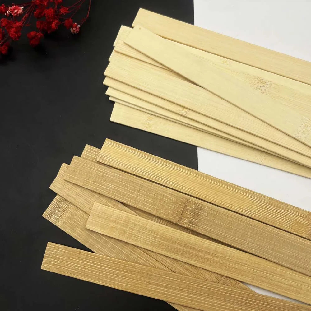 10-Pack Wooden Craft Sticks – DIY, Garden & Model Building Wooden Craft Sticks Zpaxo