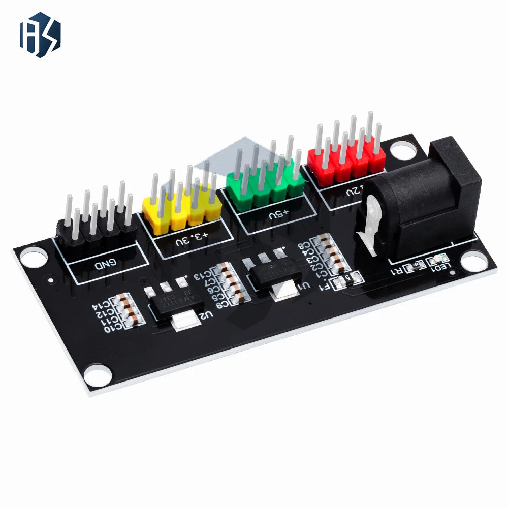 Power module 3.3v 5v 12v multi-channel output voltage conversion module DC-DC12V to 3.3v 5v 12v Zpaxo