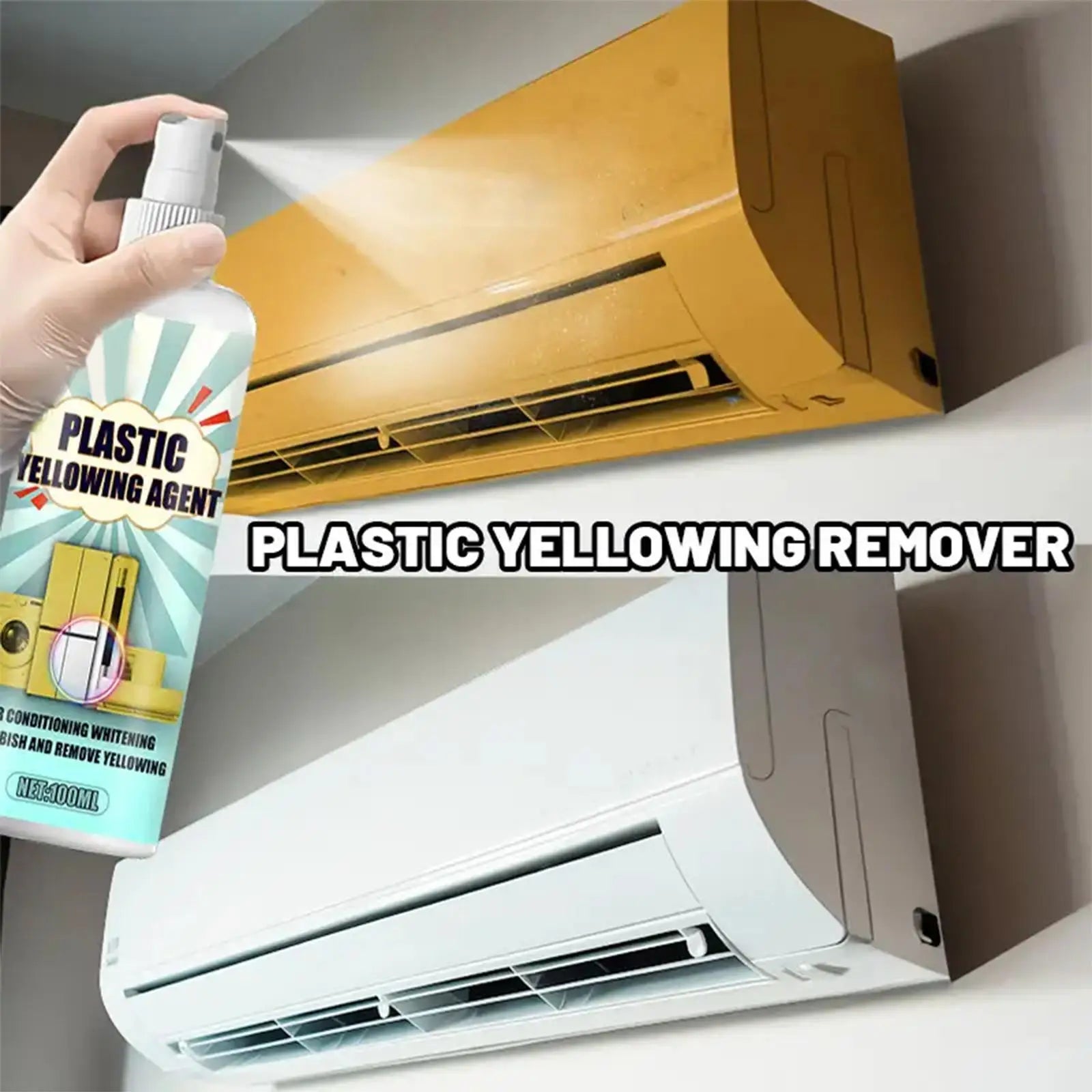 ABS Yellowing Remover 100ml – Restore Plastics & Appliances Plastic Restoration Agent Zpaxo