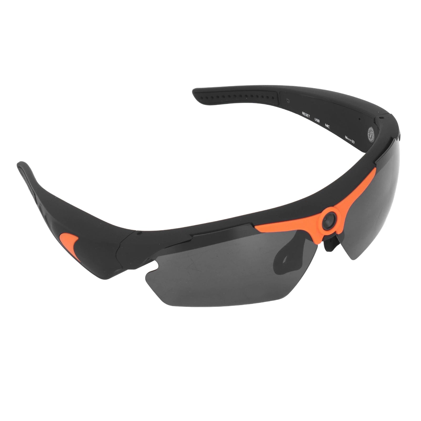 Camera Glasses Video Sunglasses 1080P Full HD Recording Shooting Zpaxo orange