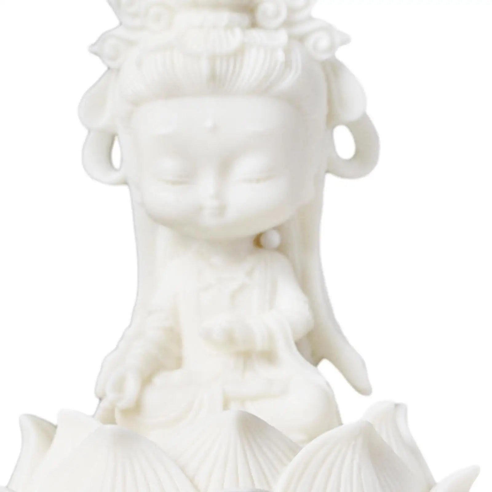 Meditating Buddhist Figure Statue – Car Dashboard & Home Decor Decorative Figurine Zpaxo