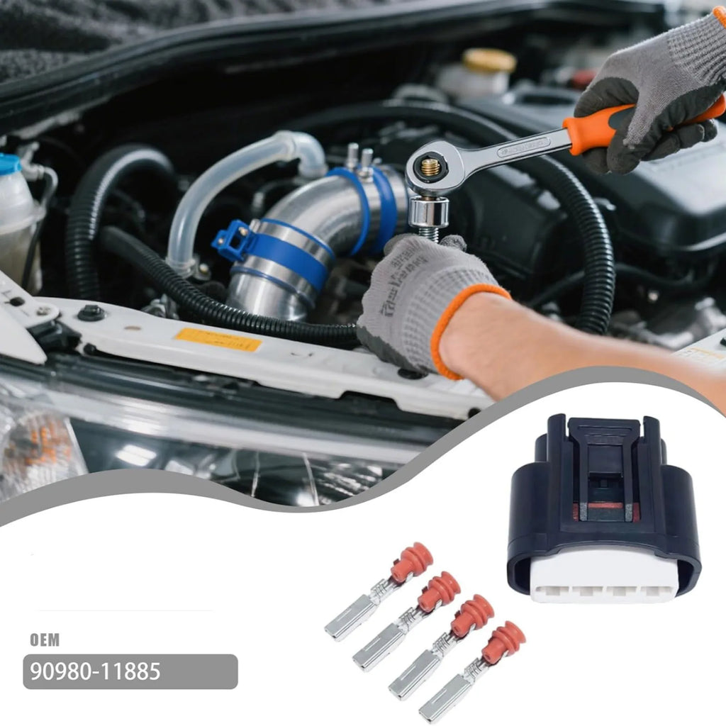 Ignition Coil Plug Connector 90980-11885 7283-7449 Replace Toyota