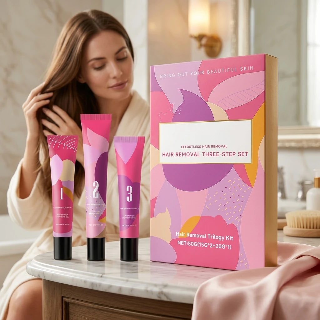 Painless Hair Removal Cream Kit for Face & Body | Zpaxo Hair Removal Cream Kit Zpaxo