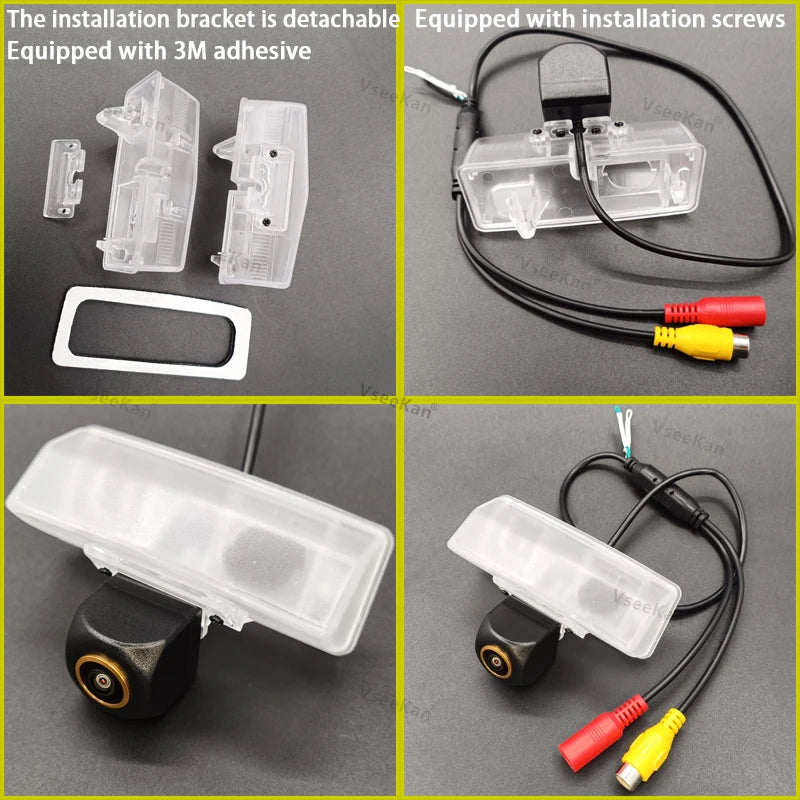 170 Degree AHD 1080P CVBS Reverse Backup Rear View Camera Toyota RAV4