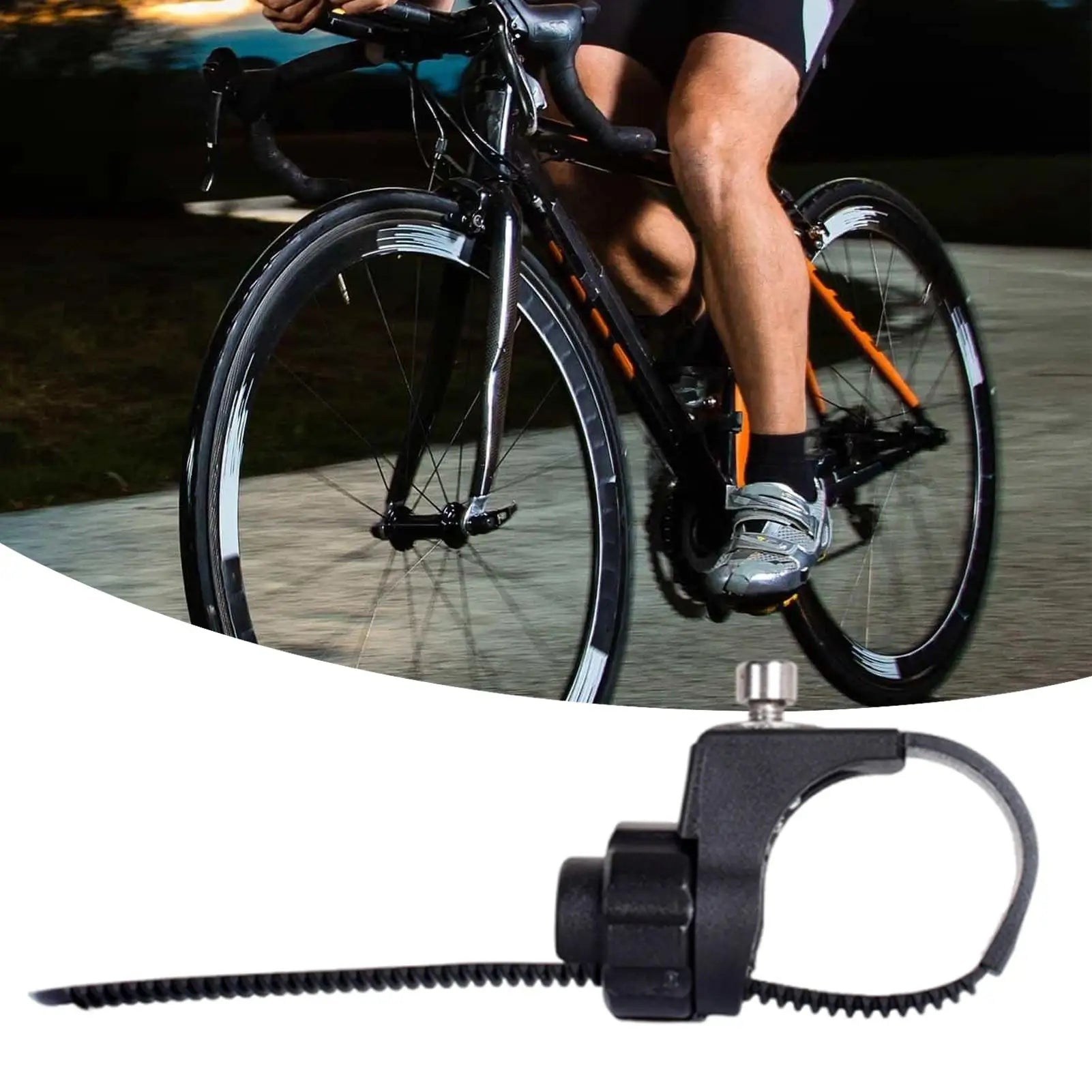1 pair Bicycle Mudguard Mounting Ring Mountain Bike Adjustable Mud Guard Front Fork Frame Mount Cycling Accessories Repair Parts Zpaxo