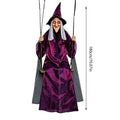 Swinging Witch 1 8m Life Outdoor Haunted House Props Swing Garden
