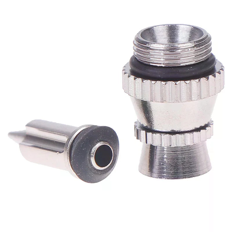 Uncharged Spray Gun Accessories Set Metal Spray Gun Nozzle Replacement Kit With 0.3mm Tip And Covers Zpaxo