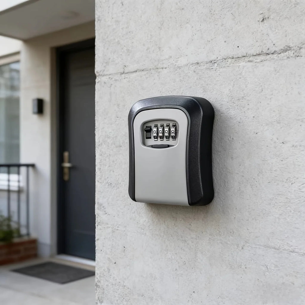 Outdoor Wall Mounted Secure Plastic Password Key Box Protective Cover