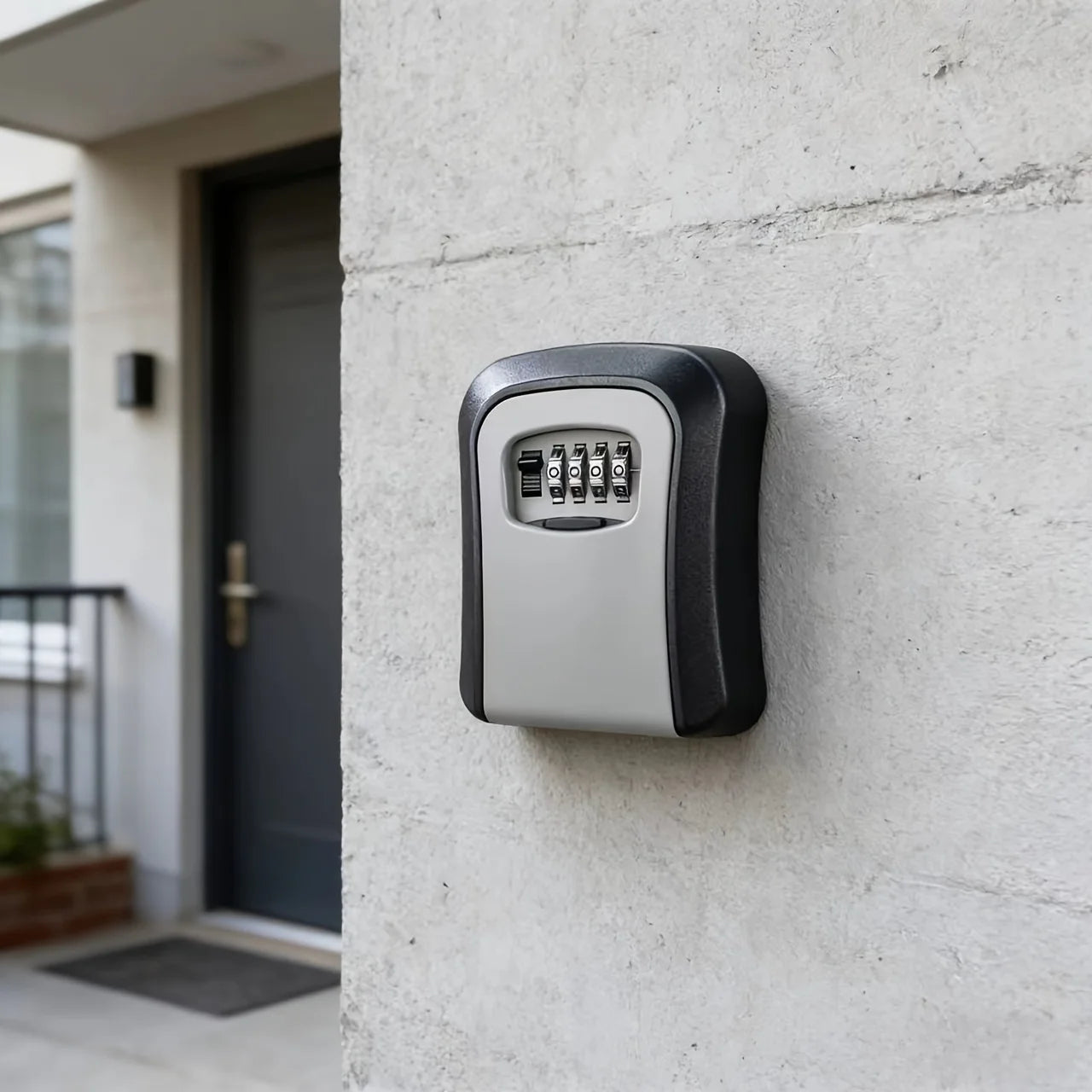 Outdoor Wall Mounted Secure Plastic Password Key Box Protective Cover