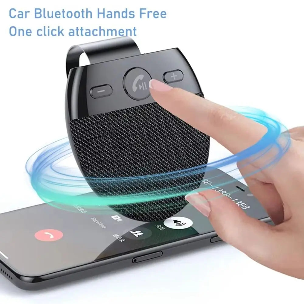 Bluetooth 5 0 Speakerphone Noise Reduction Wireless Multipoint Car Zpaxo