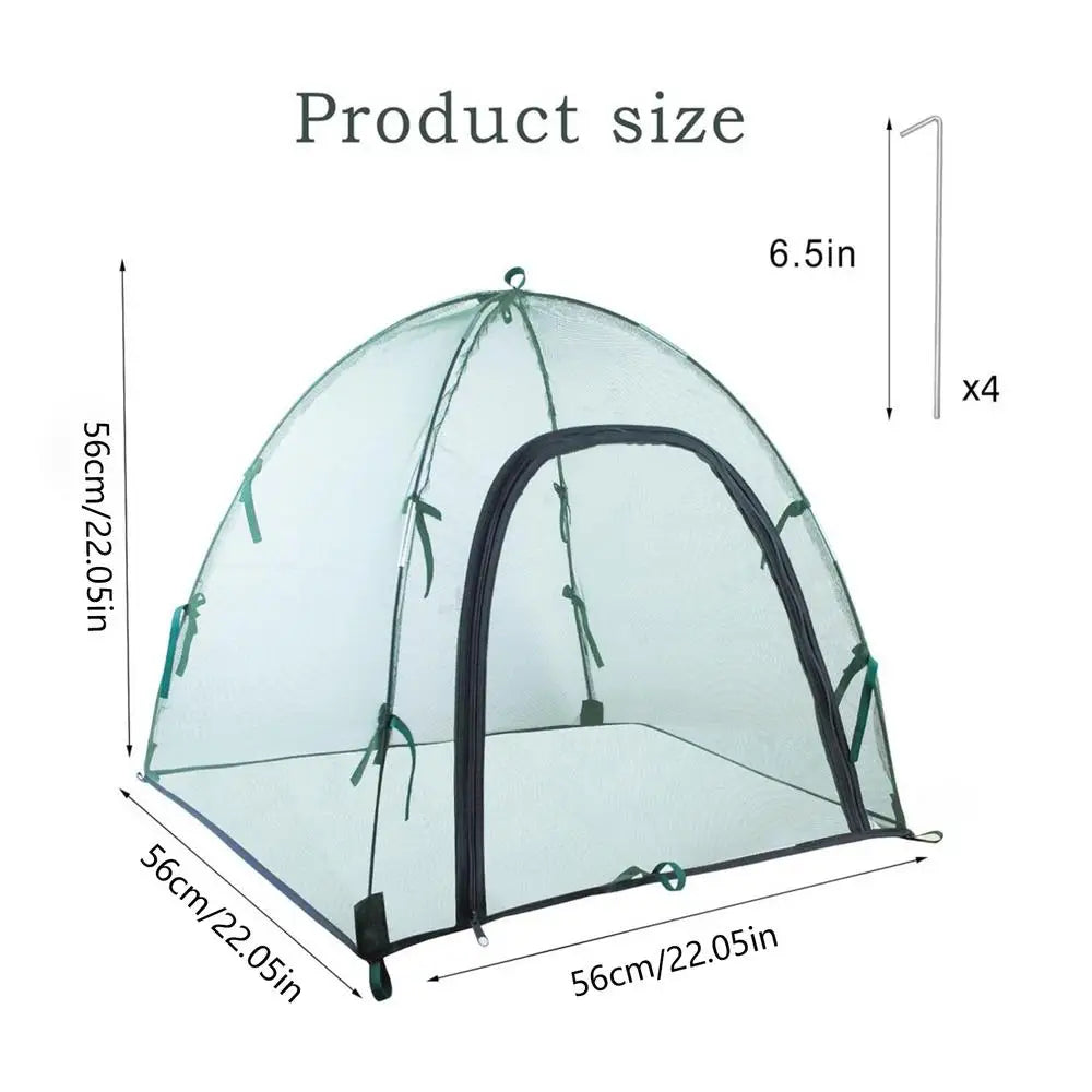 Fine Mesh Plant Enclosure Net – Bird & Pest Barrier Cover Garden Plant Net Cover Zpaxo Green