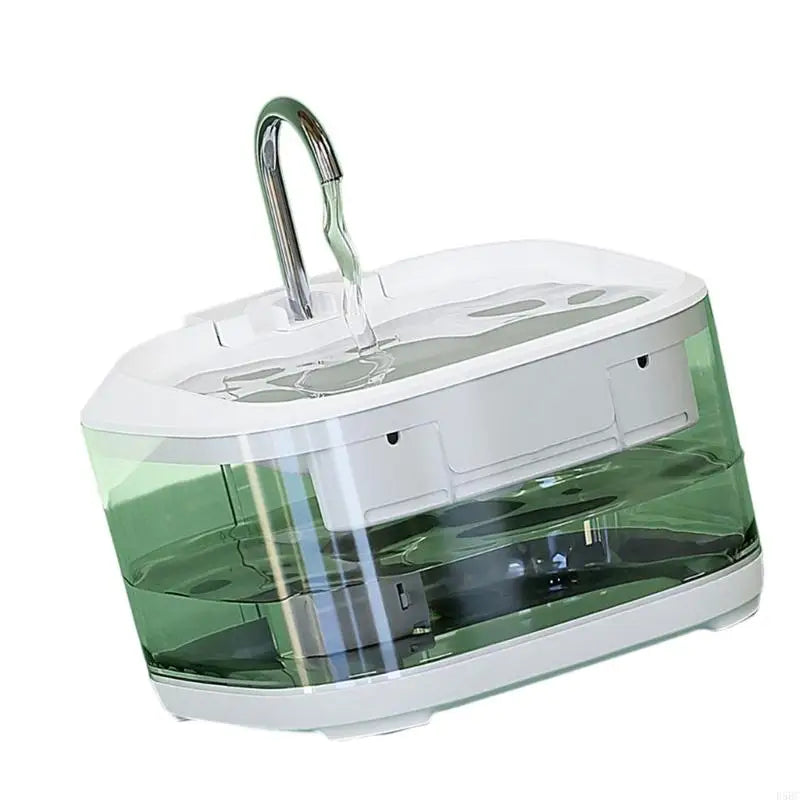 Quiet Pet Drinking Fountain Stainless Steel Design Automatic