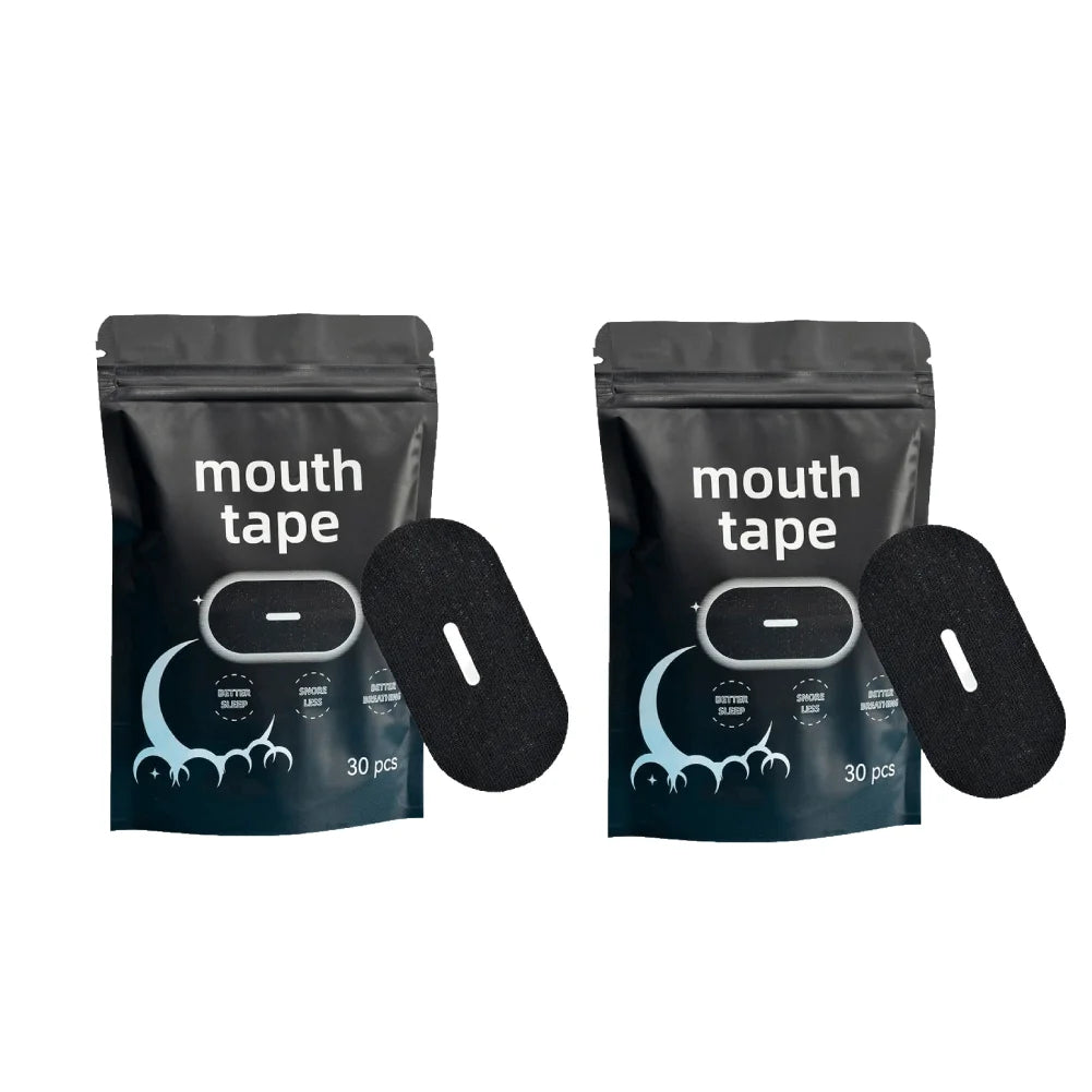 30-Pack Anti-Snoring Mouth Strips | Breathable Sleep Tape Anti-Snoring Sleep Strips Zpaxo B
