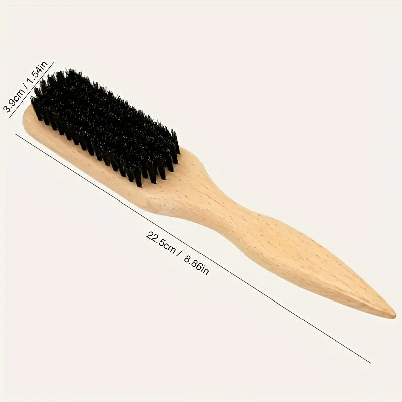 Hair Brushes - Bamboo Handle, Durable & Soft Bristles for Styling, Detangling, and Grooming, Gentle on Wet Hair, Perfect for All Zpaxo