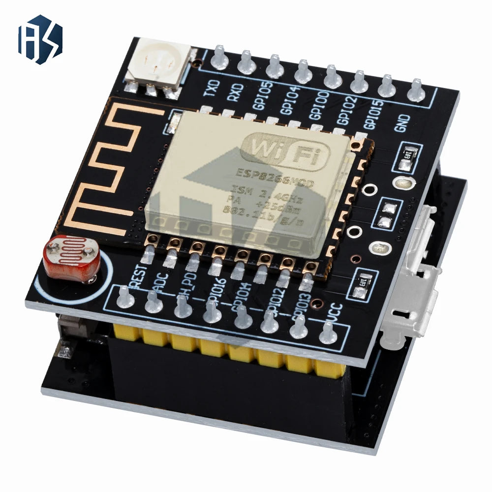 ESP8266 ESP-12F CH340 WiFi Module NodeMCU Compatible for Arduino Development Board Zpaxo
