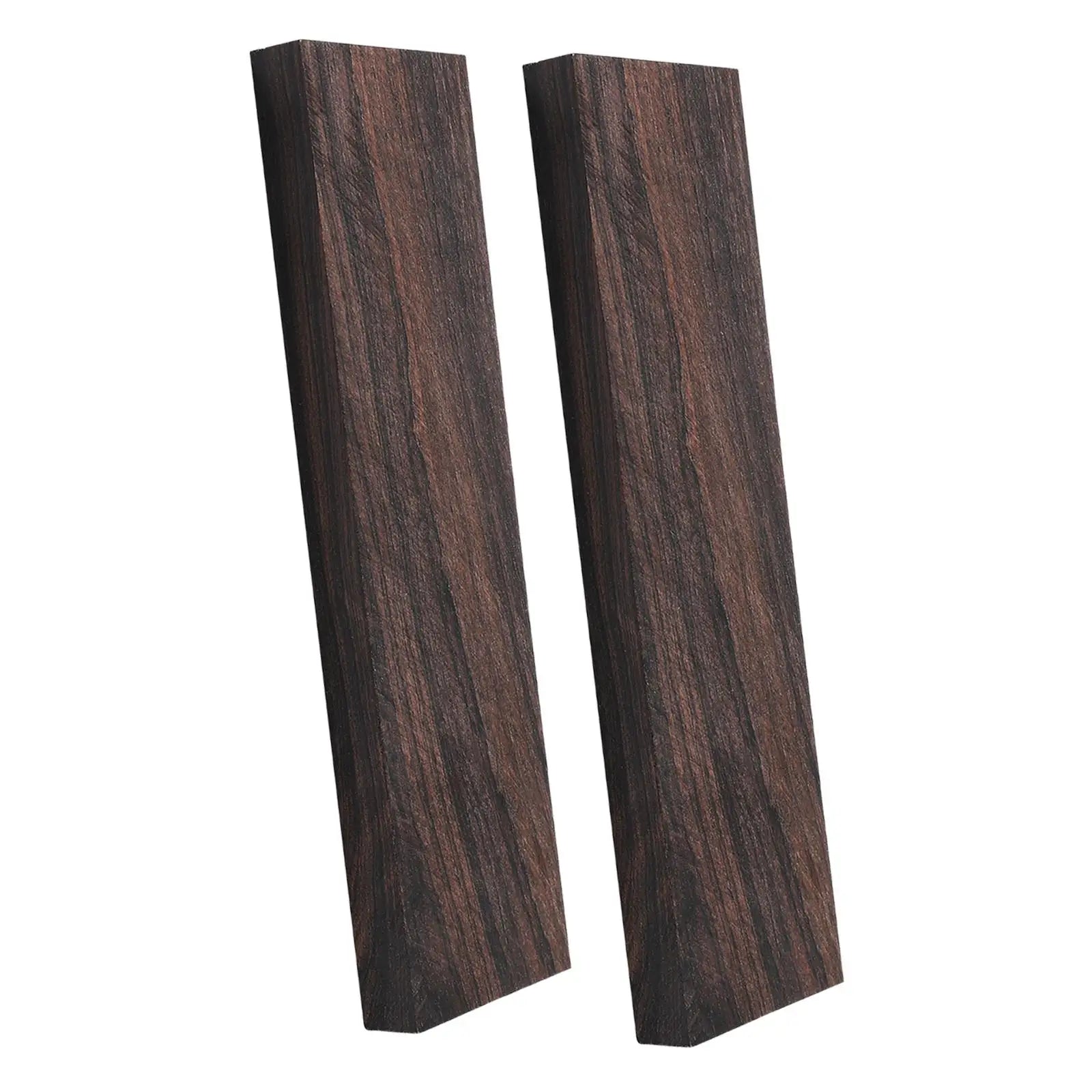 Blackwood Lumber Wood Blank Fade Resistant Plate Hardwood Material for DIY Guitar Bridge Music Instrument Electric Guitar Crafts Zpaxo