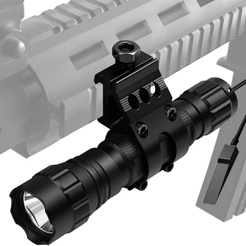SHINEKNOT 1000 Lumen Tactical LED Flashlight – Rechargeable Tactical Flashlight Zpaxo