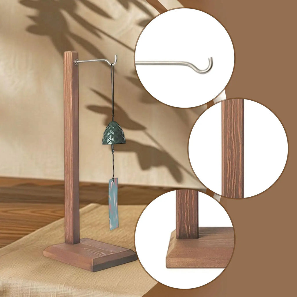 Wind Chime Stand Ornament Lantern Hanger Hanger Display Stand for Wedding Event Dinner Table Countertop Home Indoor Outdoor Zpaxo